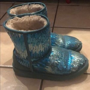 Sparkly boots
